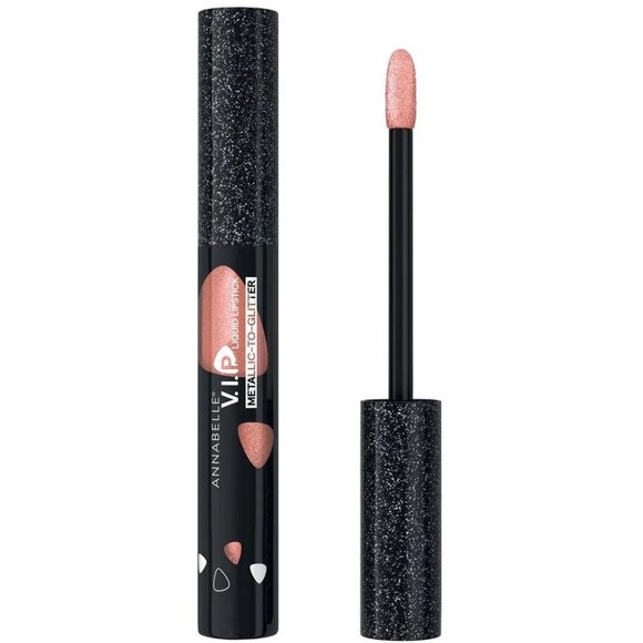Annabelle Other - *4 for $20* V.I.P Metallic-to-Glitter Liquid Lipstick - Wild & Mild